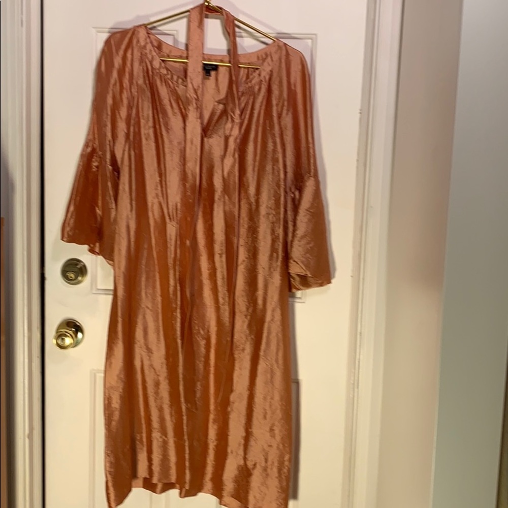 Woman’s silk evening dress